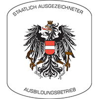 Zertifikat Staatlich ausgezeichneter Ausbildungsbetrieb Österreich